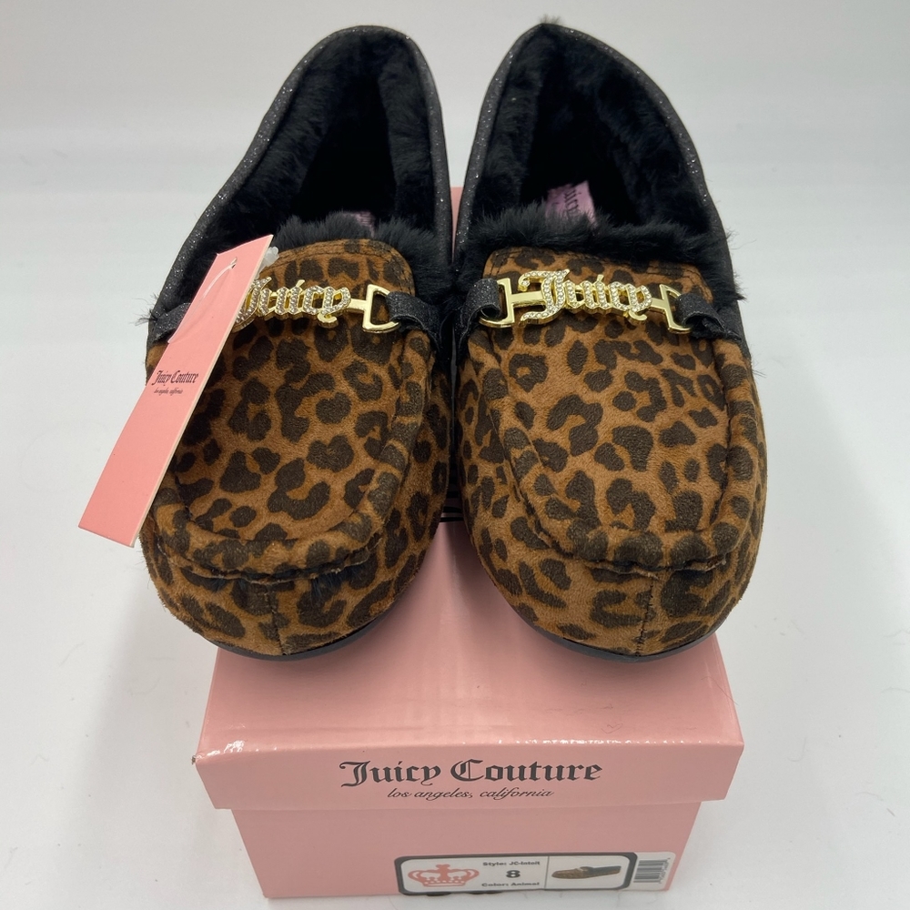 Juicy Couture JC Intoit slippers size 8 brand new